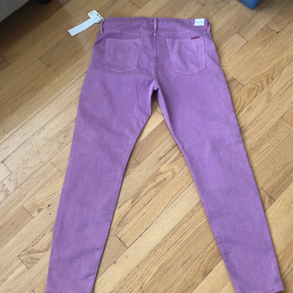 Hudson Purple Jeans NEVER WORN W TAG - Picture 2 of 3